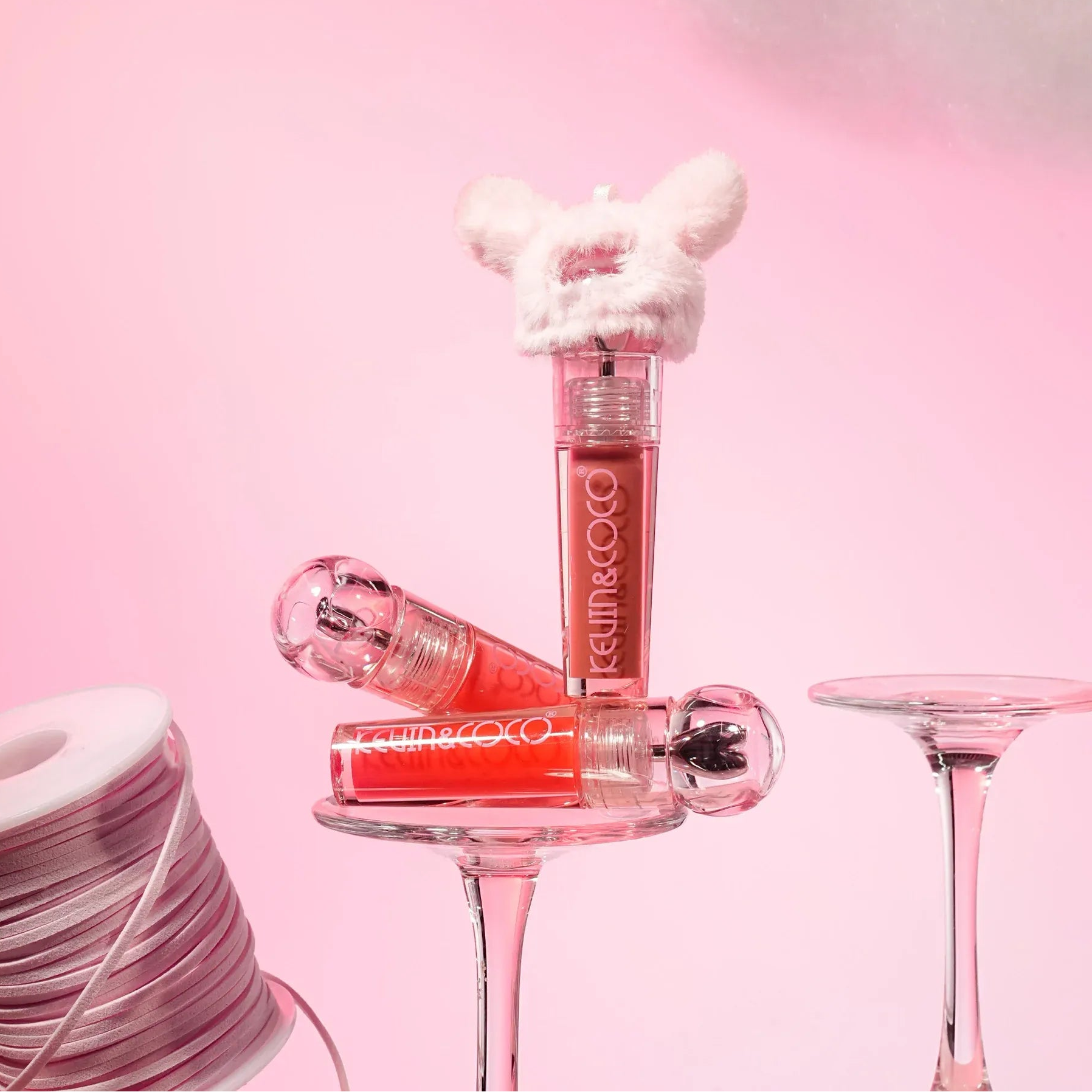Kevin & Coco Plush Rabbit Lip Gloss