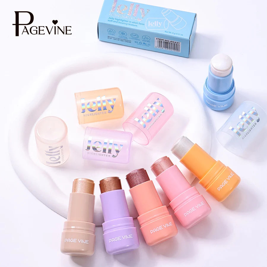 Jelly Highlighter Stick – Hydrating Dewy Glow