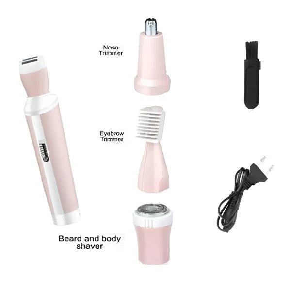 Kemei KM-3024 4-in-1 Hair Remover Or Rechargeable