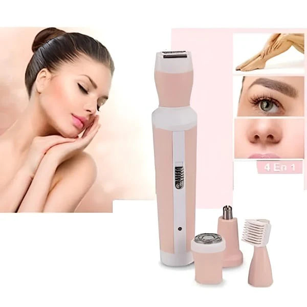 Kemei KM-3024 4-in-1 Hair Remover Or Rechargeable