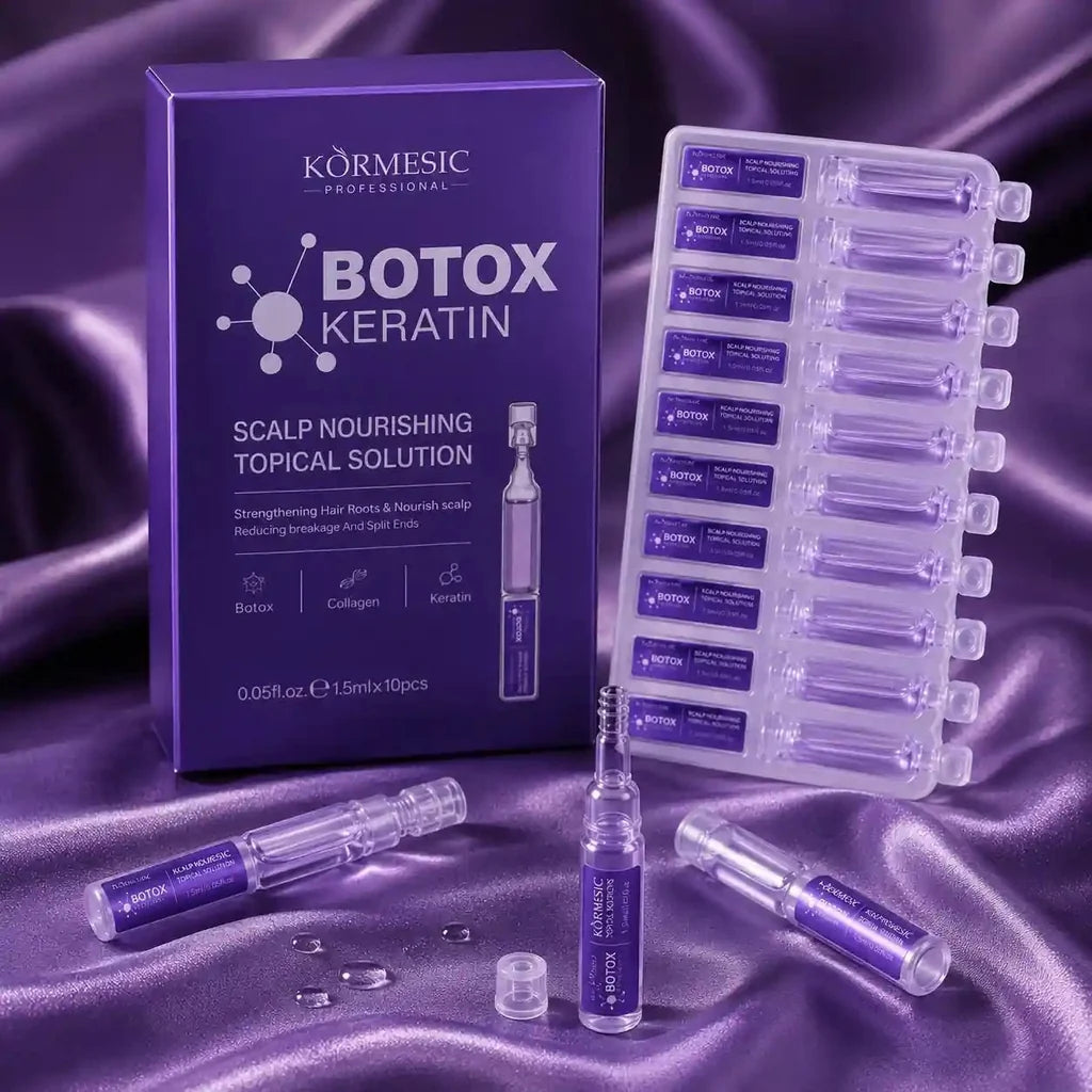 Kormesic Botox Keratin Scalp Nourishing Topical Solution – 10 × 1.5ml