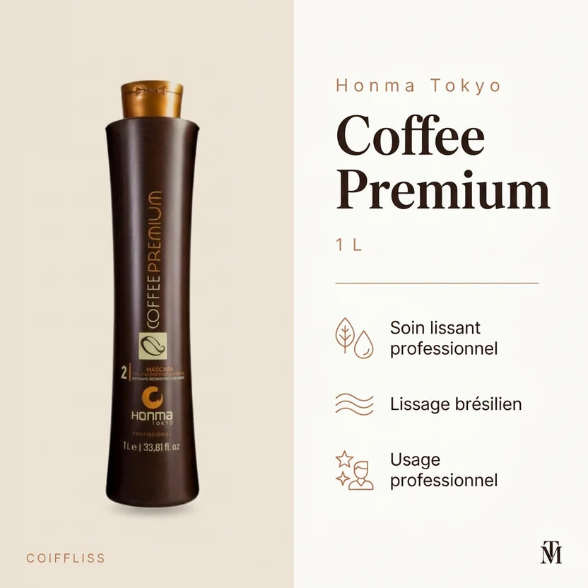 Honma Tokyo · Coffee Premium Intensive Reconstructive Hair Treatment - 1000ml