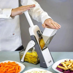 5-in-1 Manual slicer Vegetable Slicer Foldable Grater Slicer