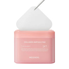 MEDIHEAL Collagen Ampoule Facial Toner Pads - 100 Pads