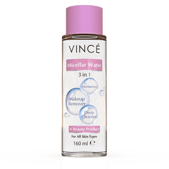 Vince 3-In-1 Micellar Water - 160ml