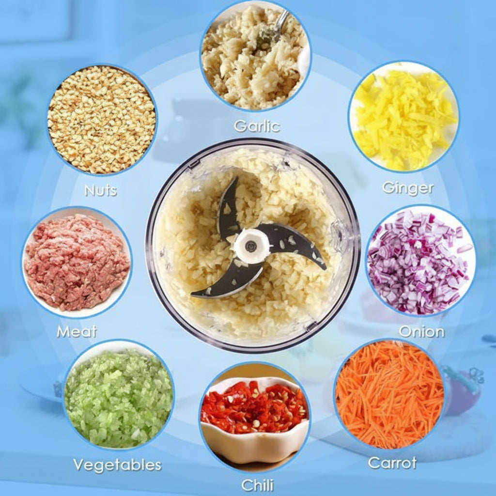 Multi-functional Manual Food Vegetable Chopper Cutter