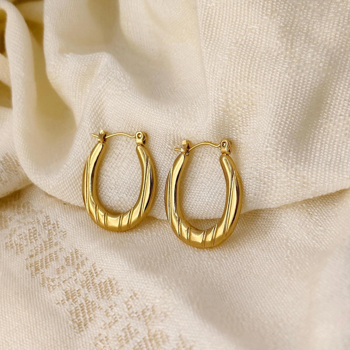 Stainless Steel Orla Hoop Earring - Each Set