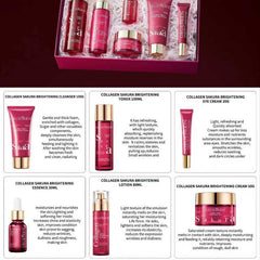 Gegemoon Collagen Sakura Facial Kit - 6Pcs
