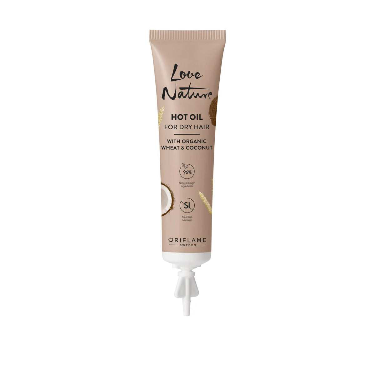 Oriflame Hot Oil for Dry Hair with Organic Wheat & Coconut