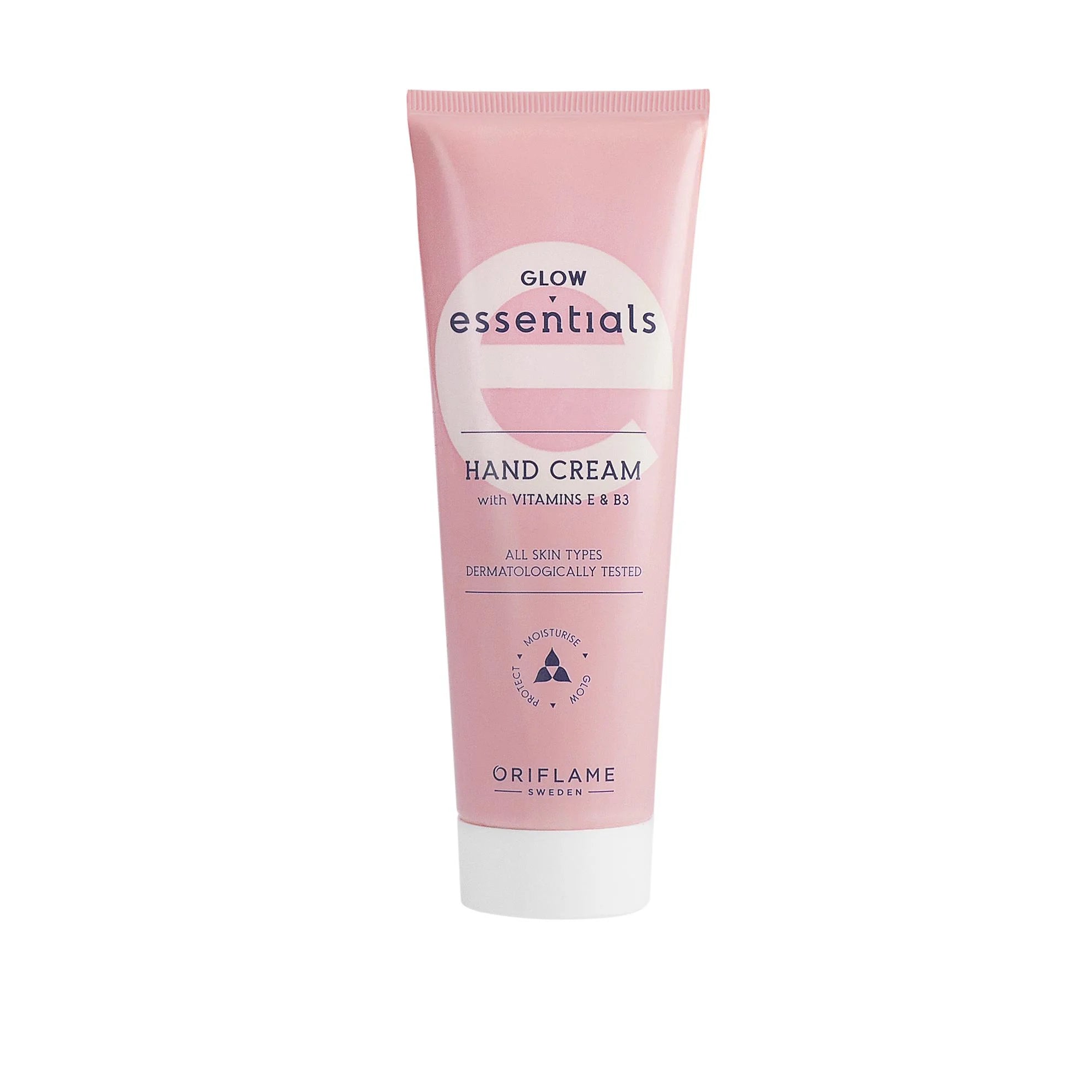 Oriflame Glow Essentials Hand Cream with Vitamins E & B3 – Nourish & Brighten Your Hands