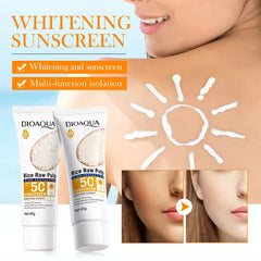Bioaqua Rice Raw Pulp SPF 50 Sunscreen – 40g