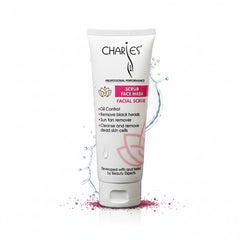 CHARIES Scrub Face Wash  Oil Control, Blackhead & Tan Removal - 100ml