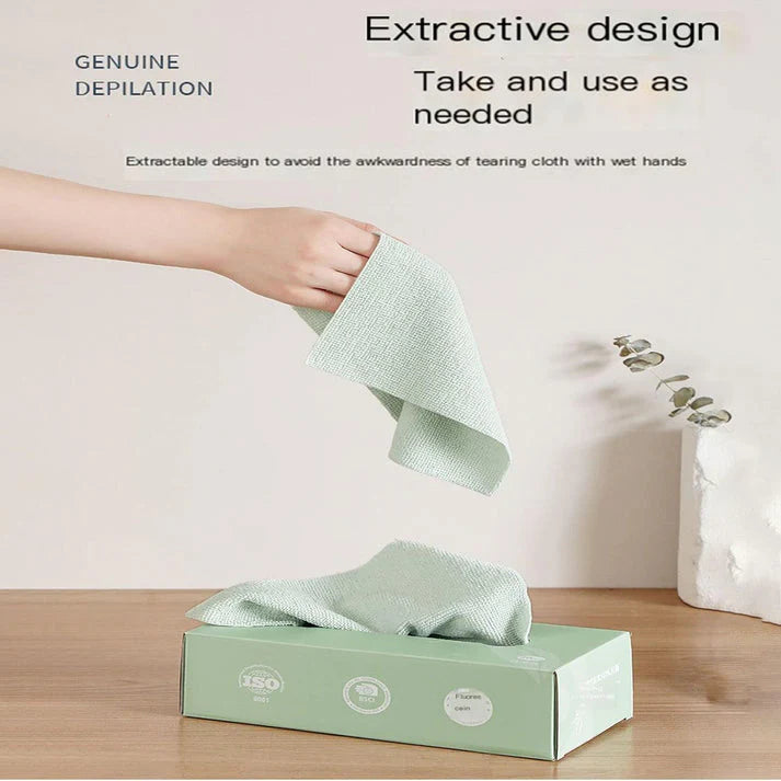 20 pcs Microfiber Cleaning Cloth with Box
