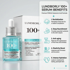 Lundborly 100+ PDRN + Hyaluron Acid Capsule 100 Serum - 30ml