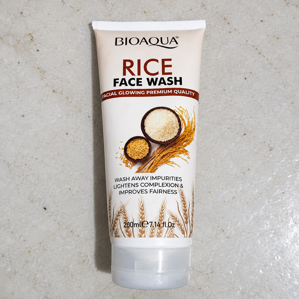 Bioaqua Rice Face Wash - 200ml