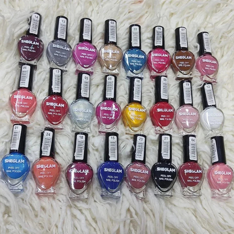 SHEGLAM Peel-Off – 24-Piece Pack