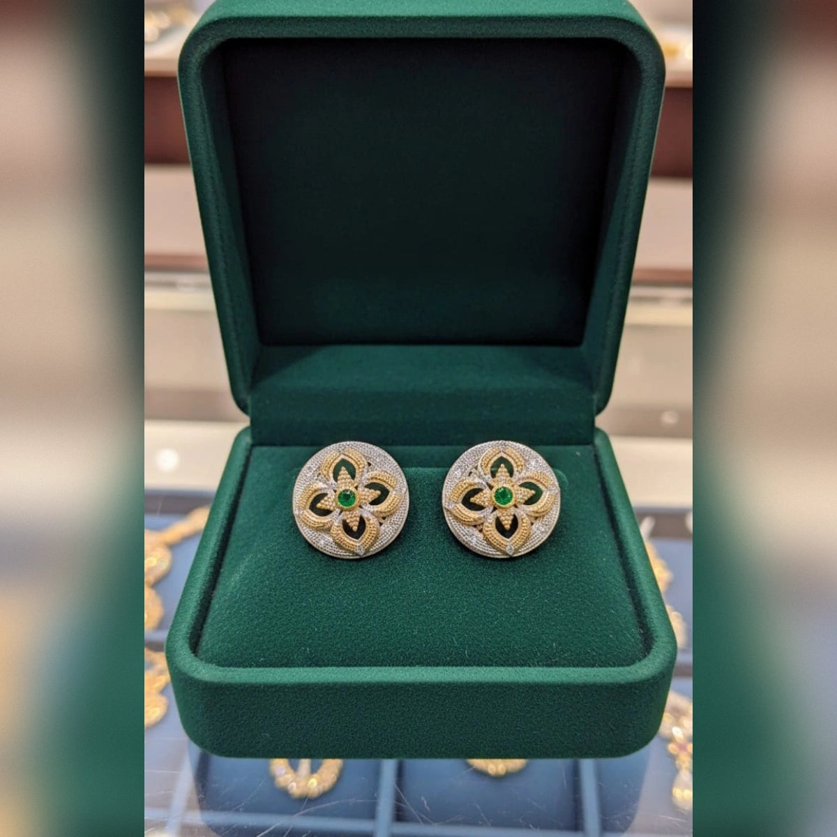 Zircon Tops & Studs – Elegant Silver Zircon Earrings for Women