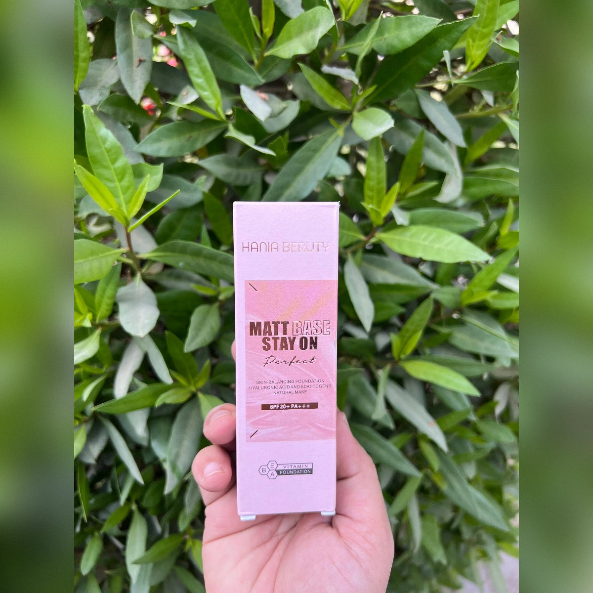 Hania Beauty Matt Base Stay On Foundation - SPF 20+++
