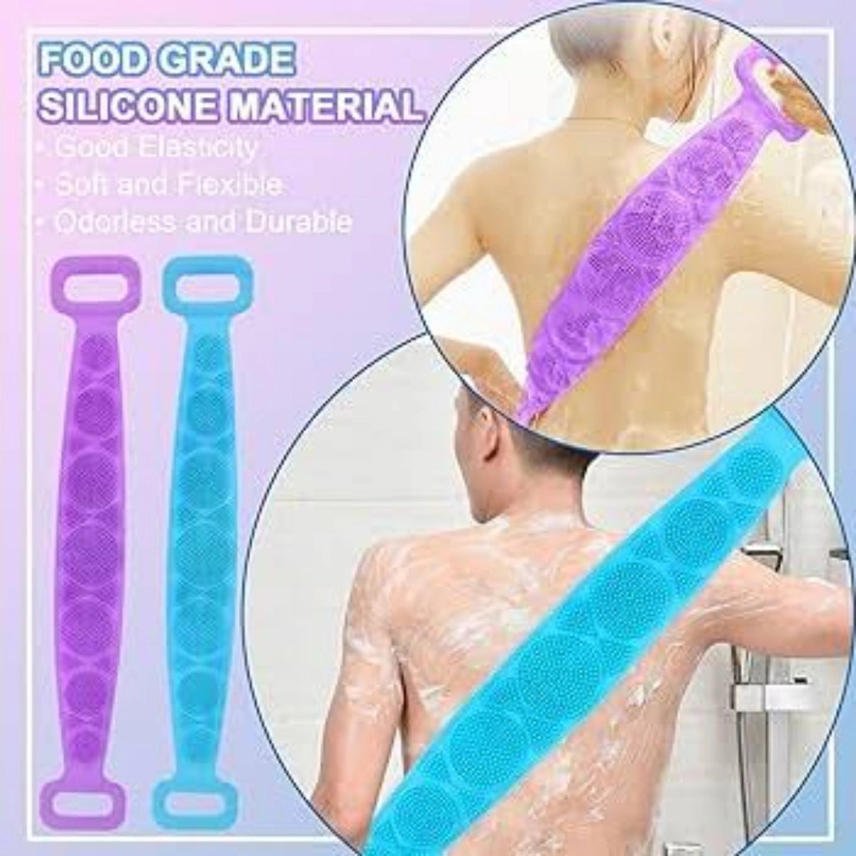 High Quality Back Cleaning Shower Strap