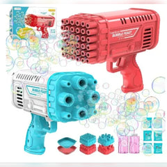 36 Holes Electric Bubble Machine - With Liquid