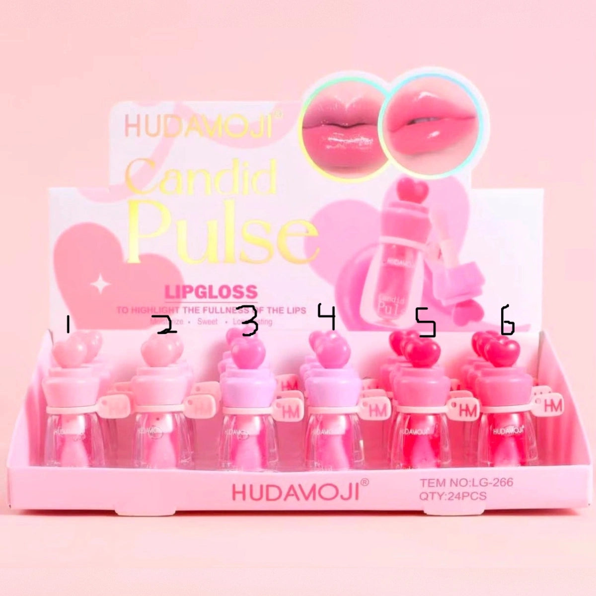 HUDAMOJI Candid Pulse Lip Gloss