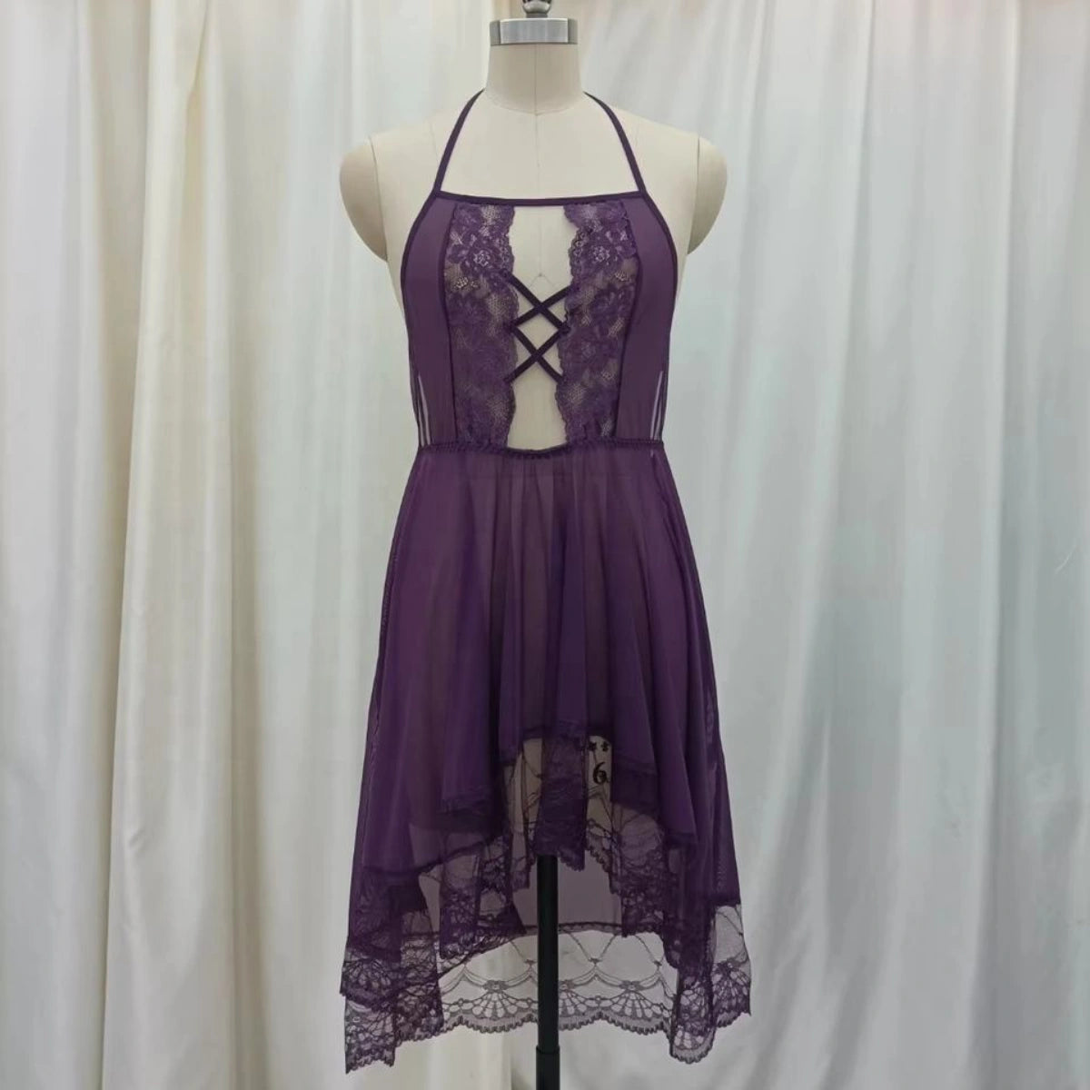 Lingerie Nightwear for Ladies Lace Erotic - 8225