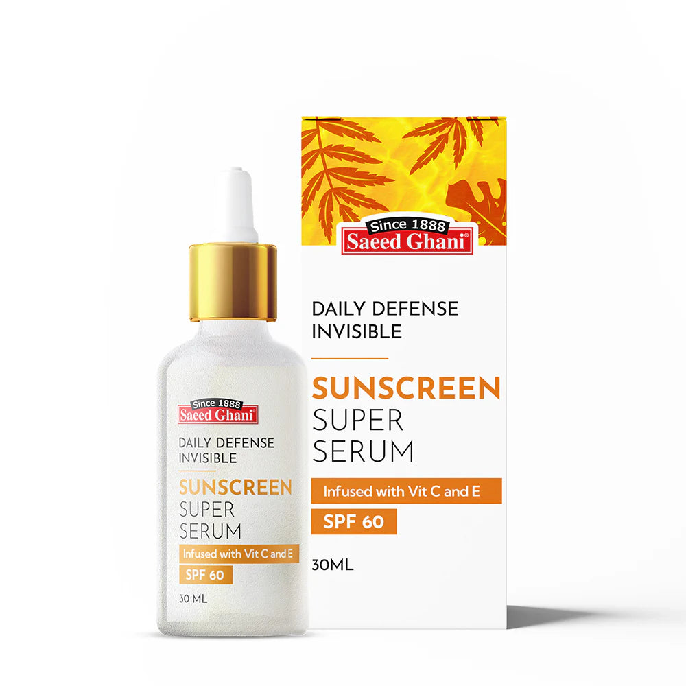 Saeed Ghani Daily Defense Invisible Sunscreen Super Serum SPF 60 – 30ml