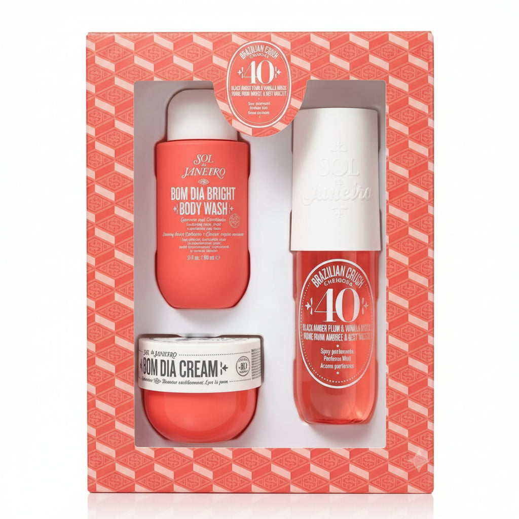 SOL DE Janeiro Bom Dia Bright Jet Set - Made in USA - 4 Pcs Set