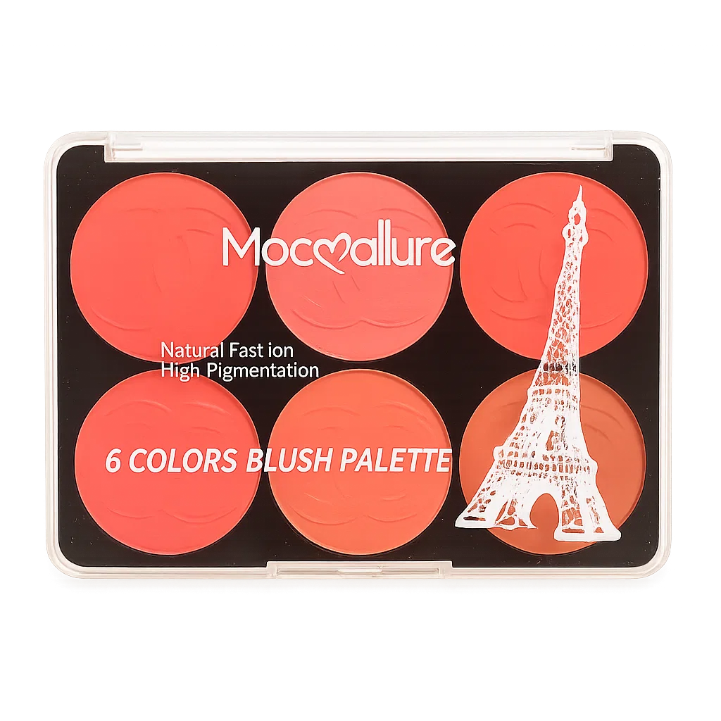 Mocallure Blush Palette -  6 Colors
