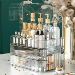 Transparent Dustproof Makeup Organizer