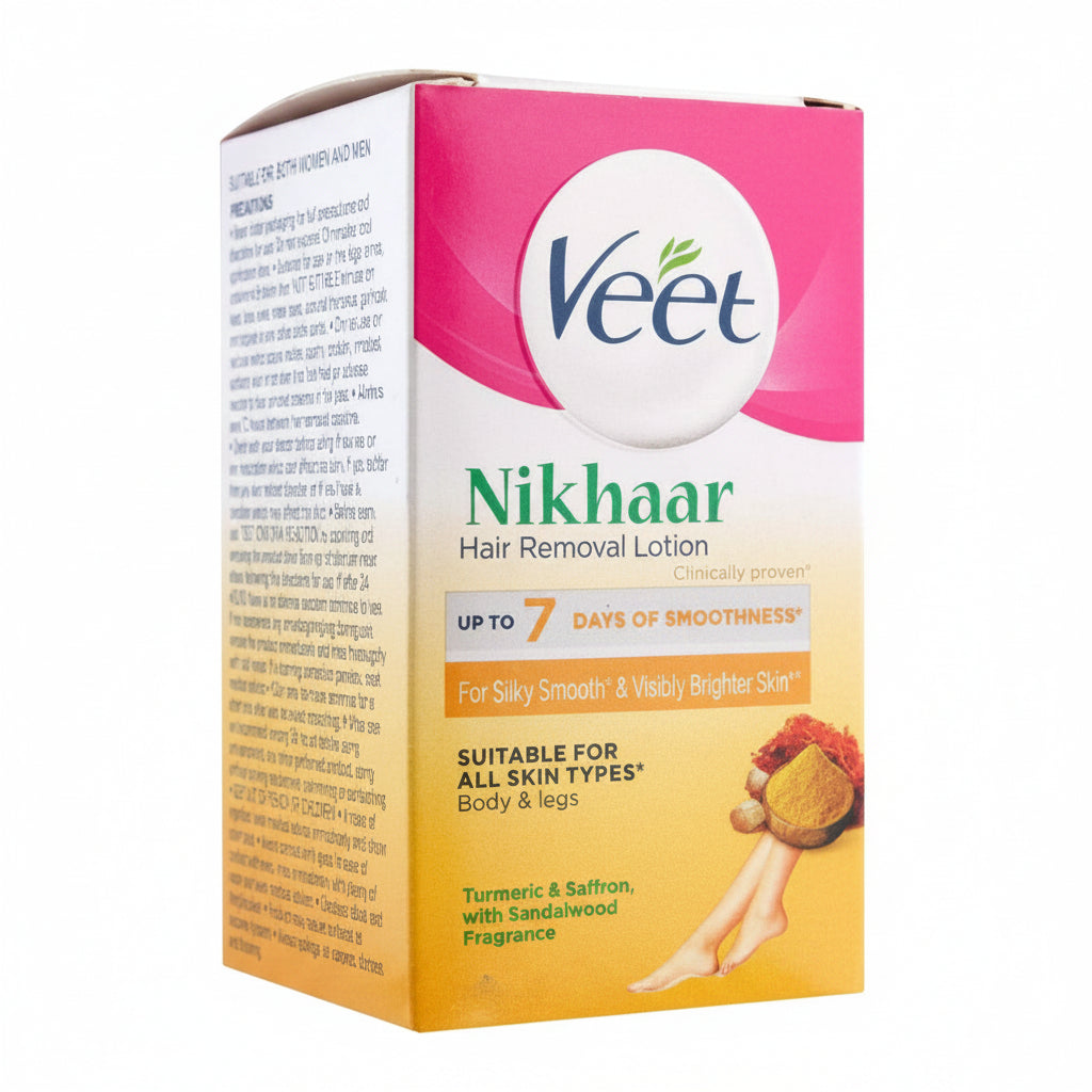 Veet Nikhaar Body & Legs Hair Removal Lotion, All Skin Types - 40g