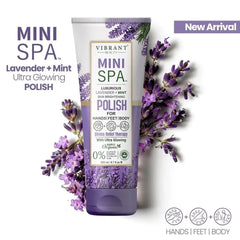 Vibrant Beauty Mini Spa Lavender + Mint Polish - 200ml
