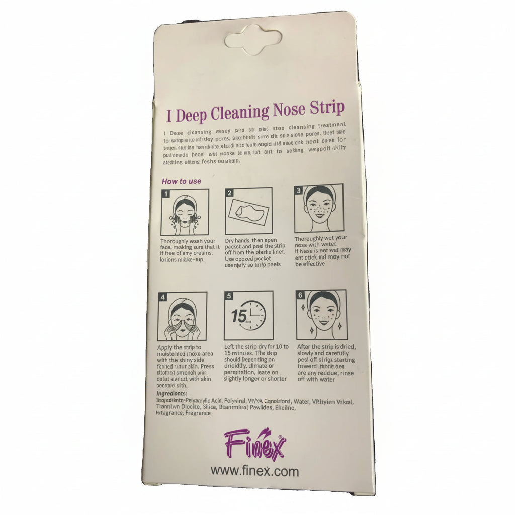 Finex classic nose strips -  6pcs