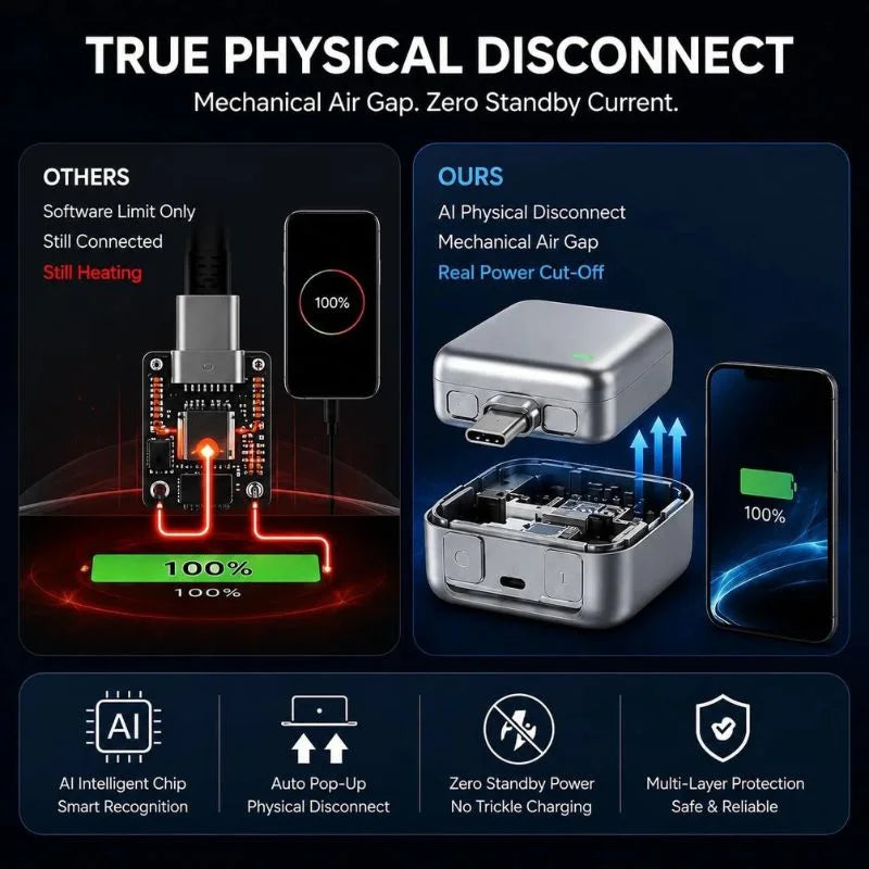 LX-007 Automatic Charging Disconnector Smart Auto Power Cut-Off Battery Protector - Each